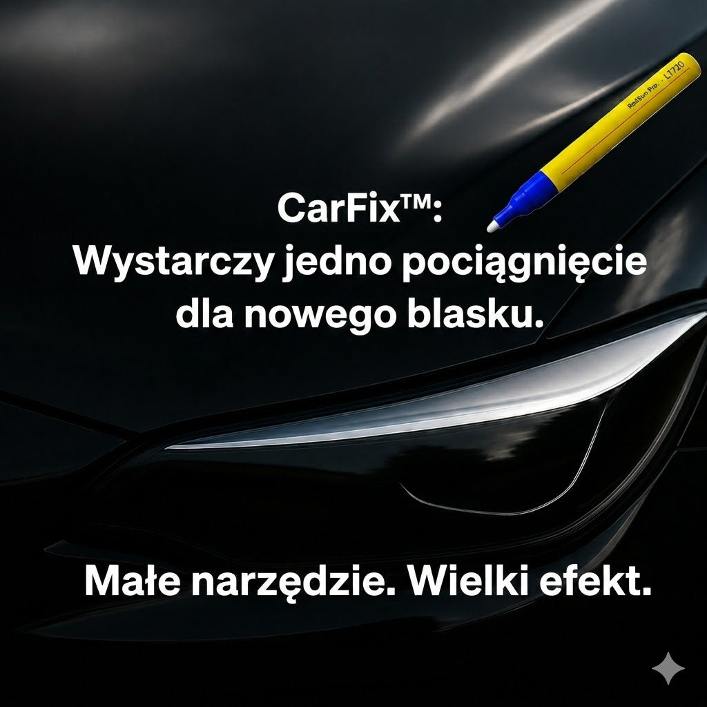 Kredka CarFix – do usuwania rys samochodowych