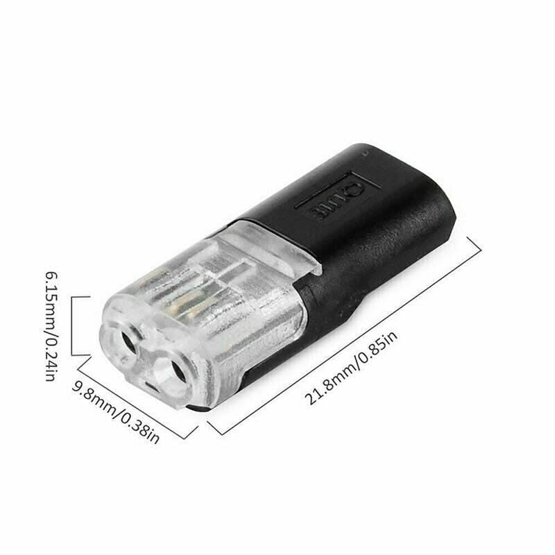 🔌 Dwuprzewodowe złącze wtykowe