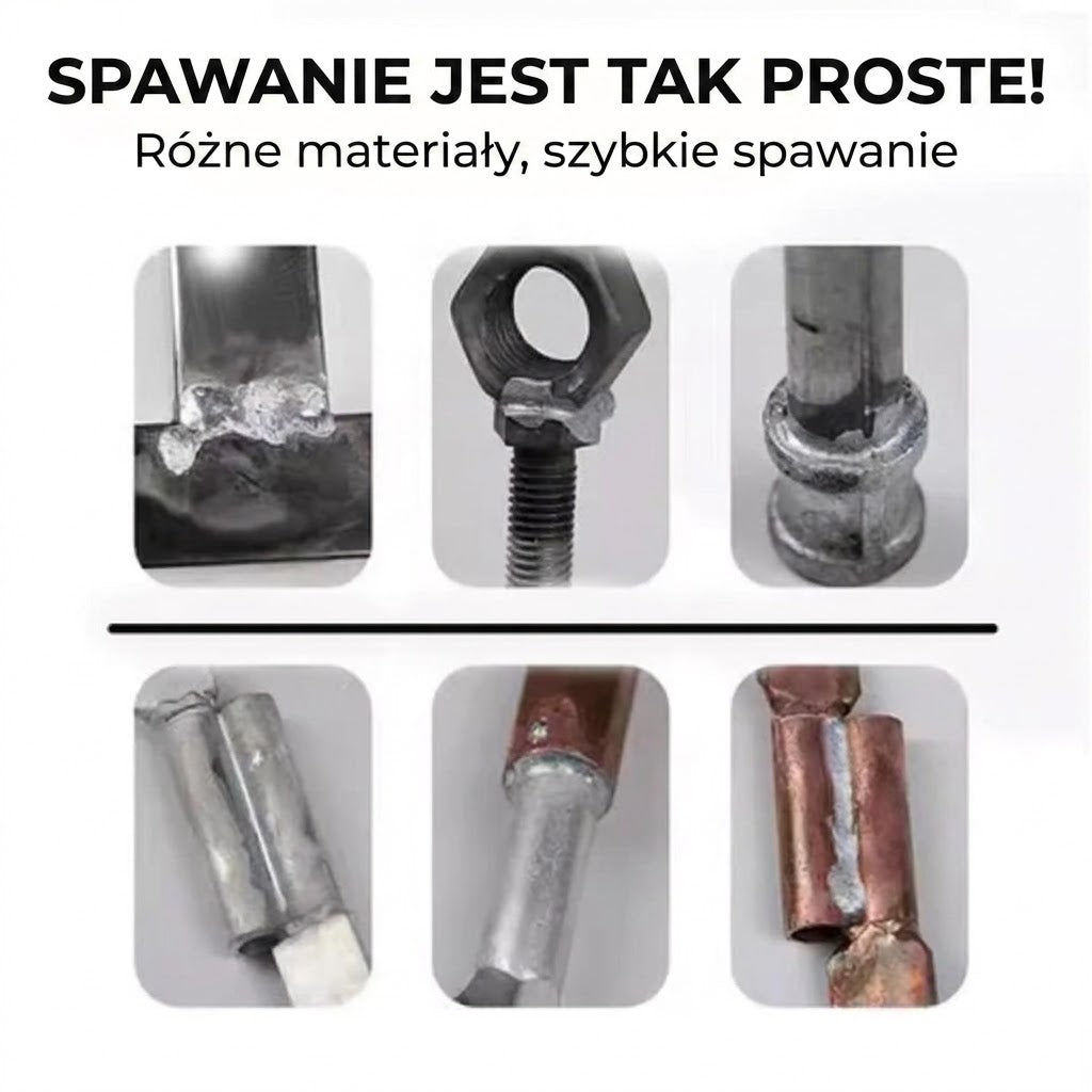 Uniwersalne elektrody spawalnicze – zestaw 6 sztuk