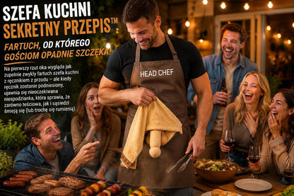 👨‍🍳 Sekret szefa kuchni – ten fartuch zachwyci Twoich gości! 😂