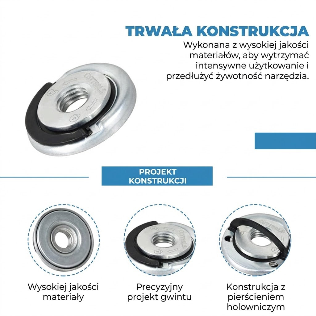 Nakrętka kołnierzowa do szlifierki kątowej