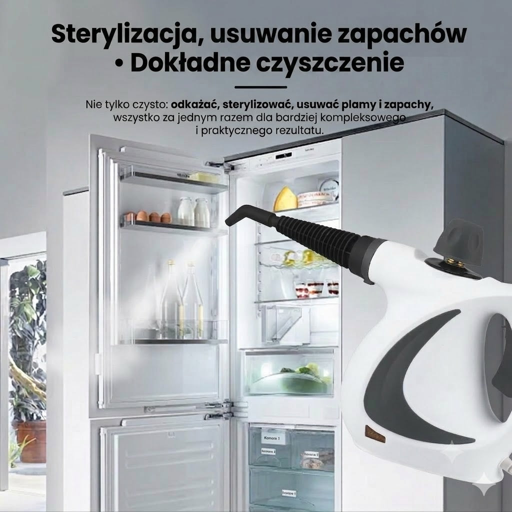 Myjka parowa – wydajna ręczna myjka parowa do dogłębnego czyszczenia.