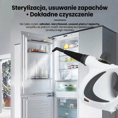 Myjka parowa – wydajna ręczna myjka parowa do dogłębnego czyszczenia.