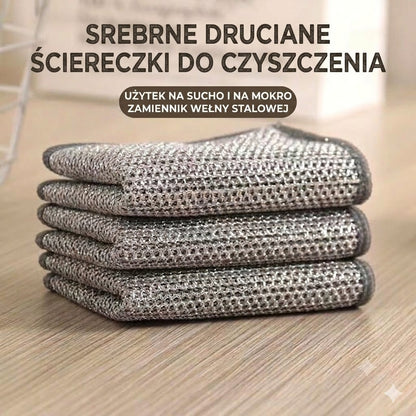 Druciane ściereczki do naczyń (10 sztuk)