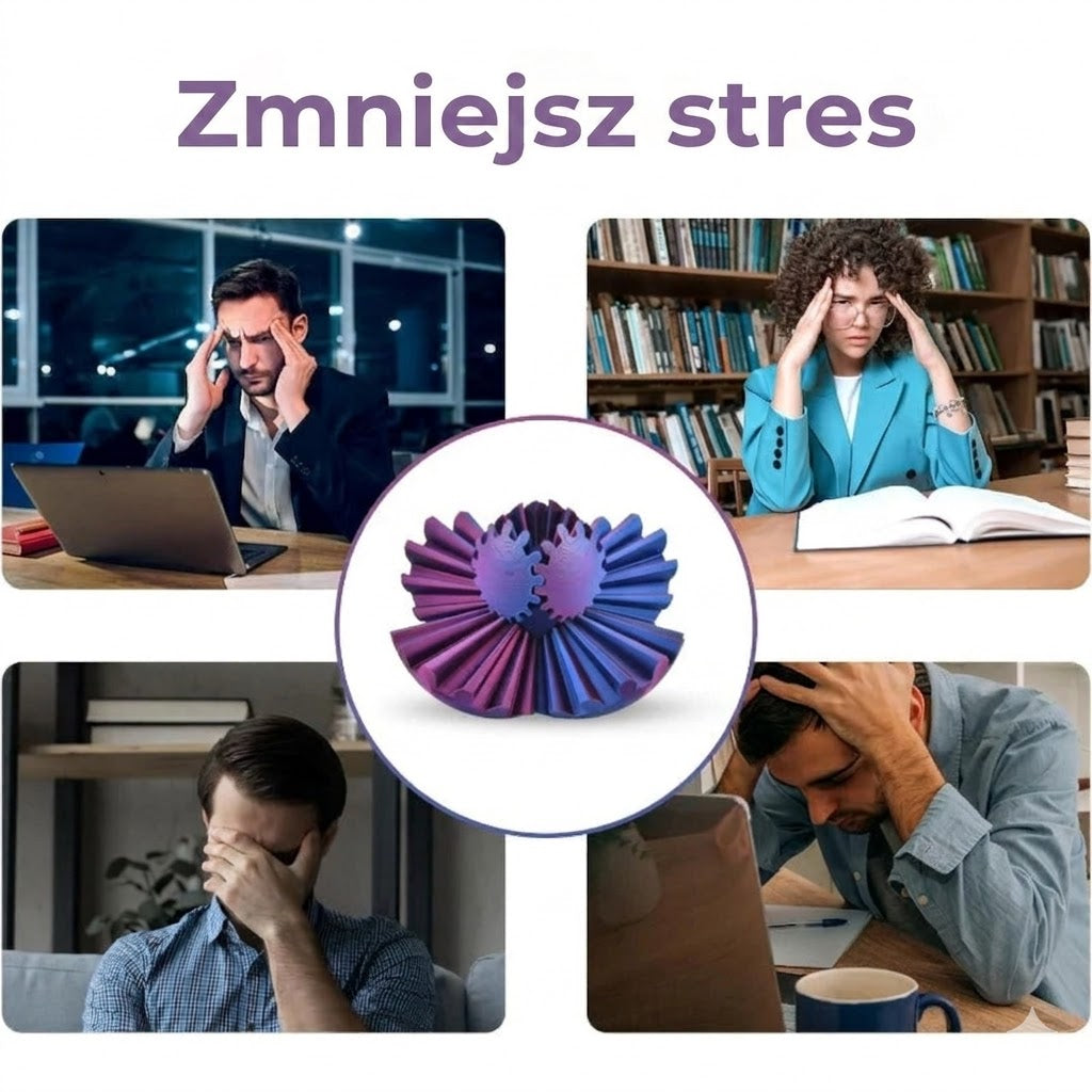Piłka Fidget Spinner – redukuje stres i poprawia koncentrację