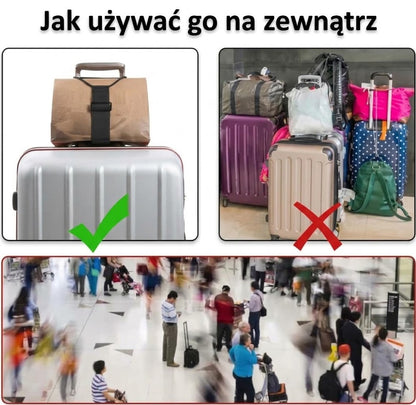 Wielofunkcyjne pasy do bagażu (2 sztuki)