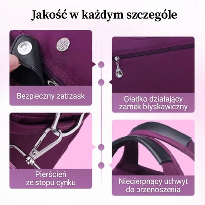 Modna torba typu crossbody o dużej pojemności