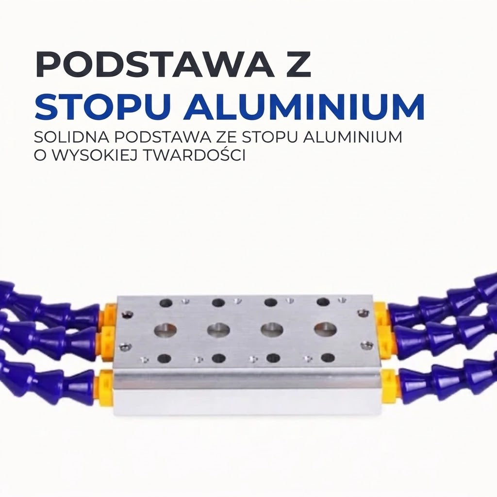 Uchwyt spawalniczy z elastycznymi ramionami