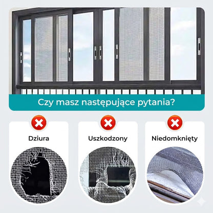 Samoprzylepna taśma do naprawy siatki przeciw owadom