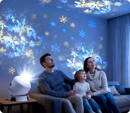 Obrotowy projektor LED – dynamiczne oświetlenie klimatyczne