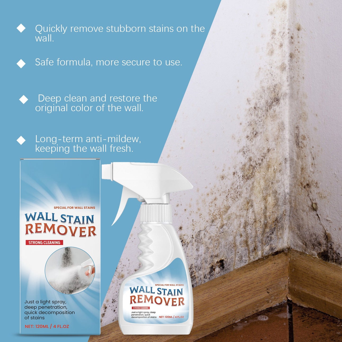 Środek do usuwania pleśni w łazience i toalecie