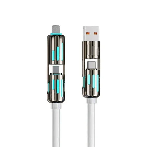 Kabel do szybkiego ładowania USB 4 w 1