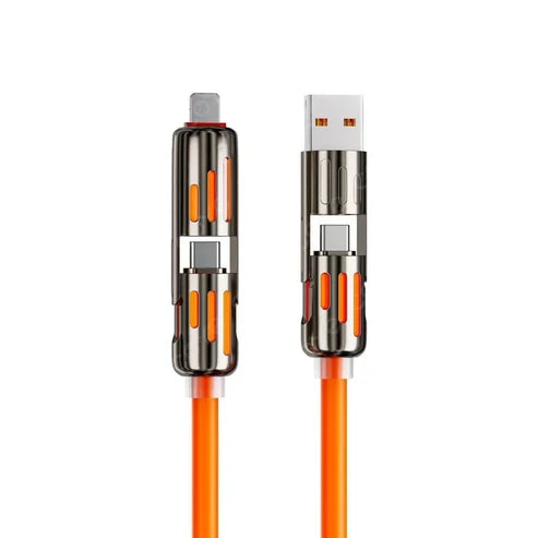 Kabel do szybkiego ładowania USB 4 w 1