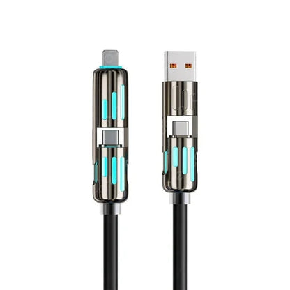 Kabel do szybkiego ładowania USB 4 w 1
