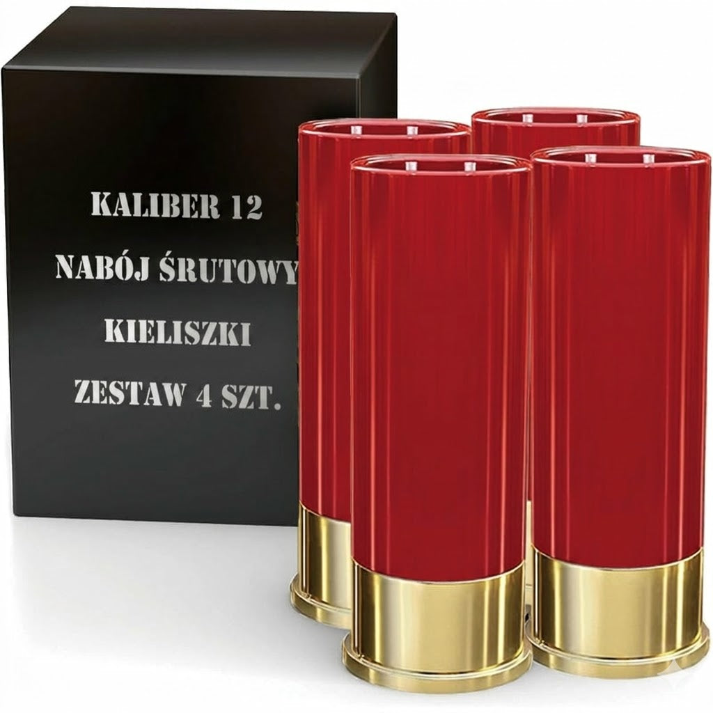 🔥 Zestaw kieliszków kaliber 12