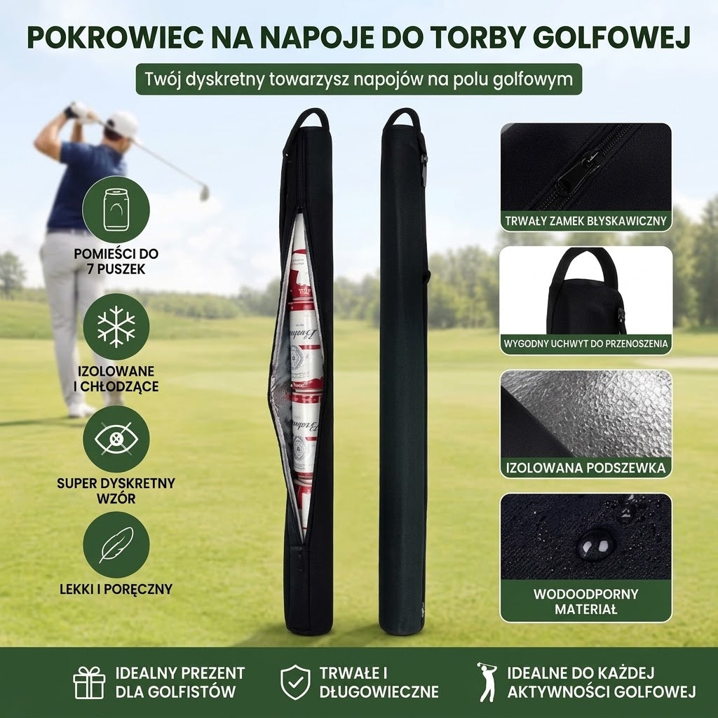 Ultrasmukła torba termoizolacyjna na torbę golfową