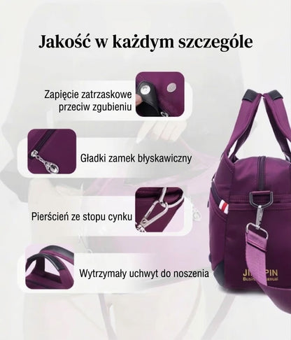 Modna torba typu crossbody o dużej pojemności