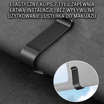 Magnetyczny uchwyt na okulary przeciwsłoneczne na osłonę przeciwsłoneczną do samochodu