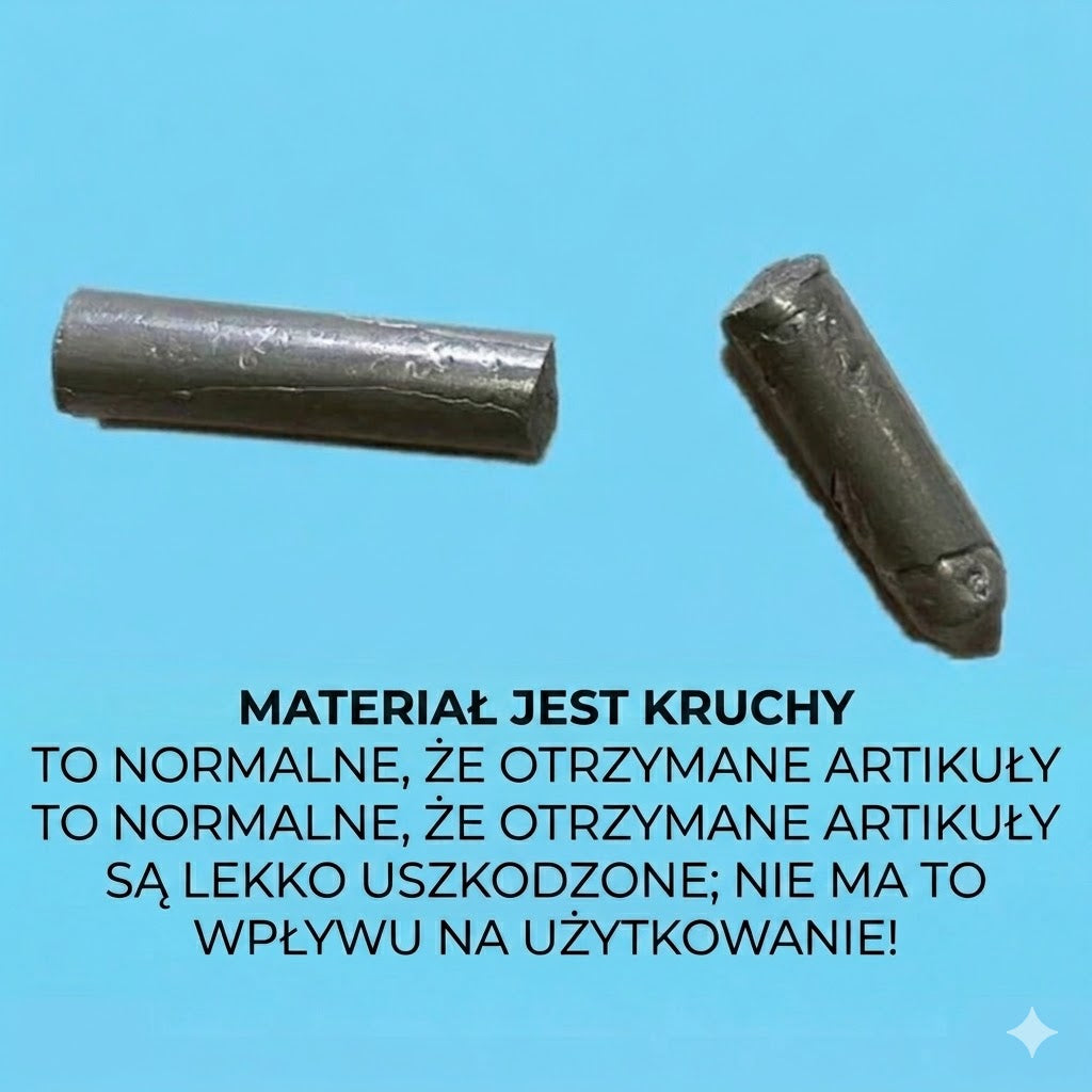 Uniwersalne elektrody spawalnicze – zestaw 6 sztuk