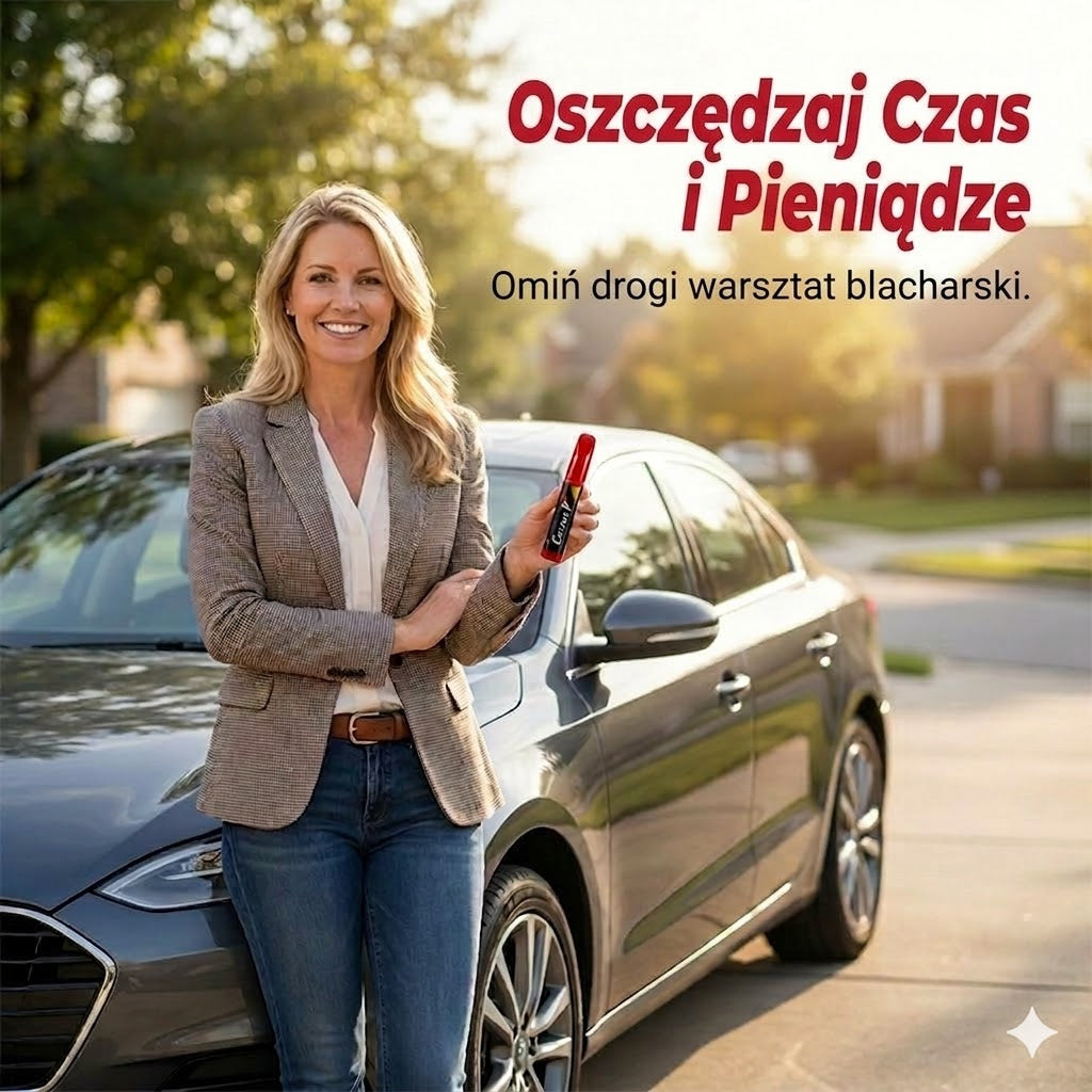 🚗 Jednodotykowy pisak do lakieru samochodowego - Usuwanie rys i naprawa lakieru ✏️