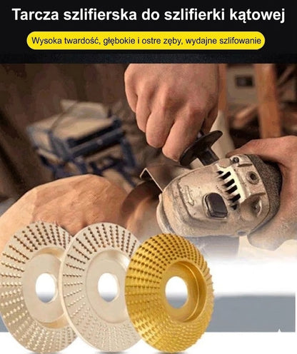 ⚙️ Tarcza szlifierska do drewna – szybkie cięcie, ostra i trwała; odpowiednia do szlifierek kątowych