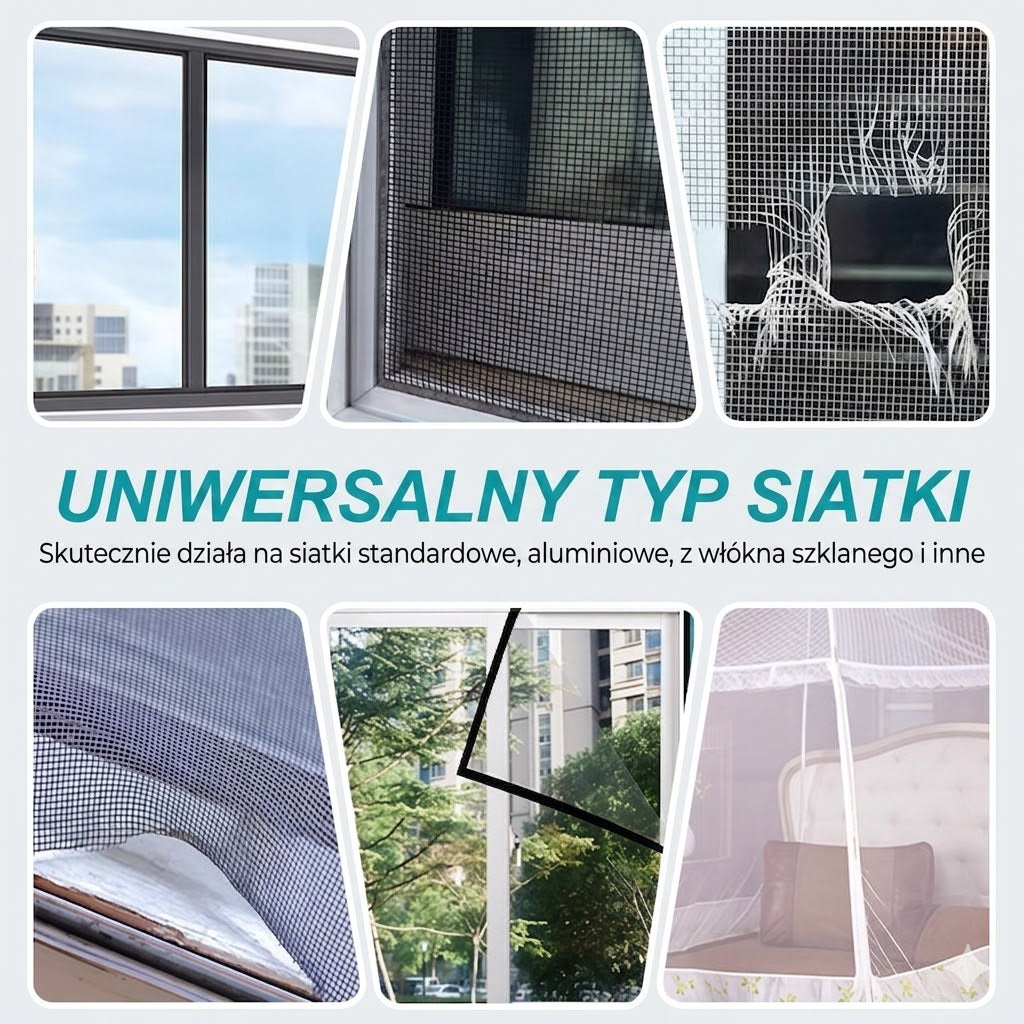 Samoprzylepna taśma do naprawy siatki przeciw owadom