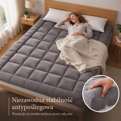 Miękki pikowany materac zwijany
