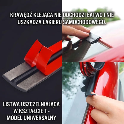 Dopasowana uszczelka gumowa do samochodów (do docięcia)