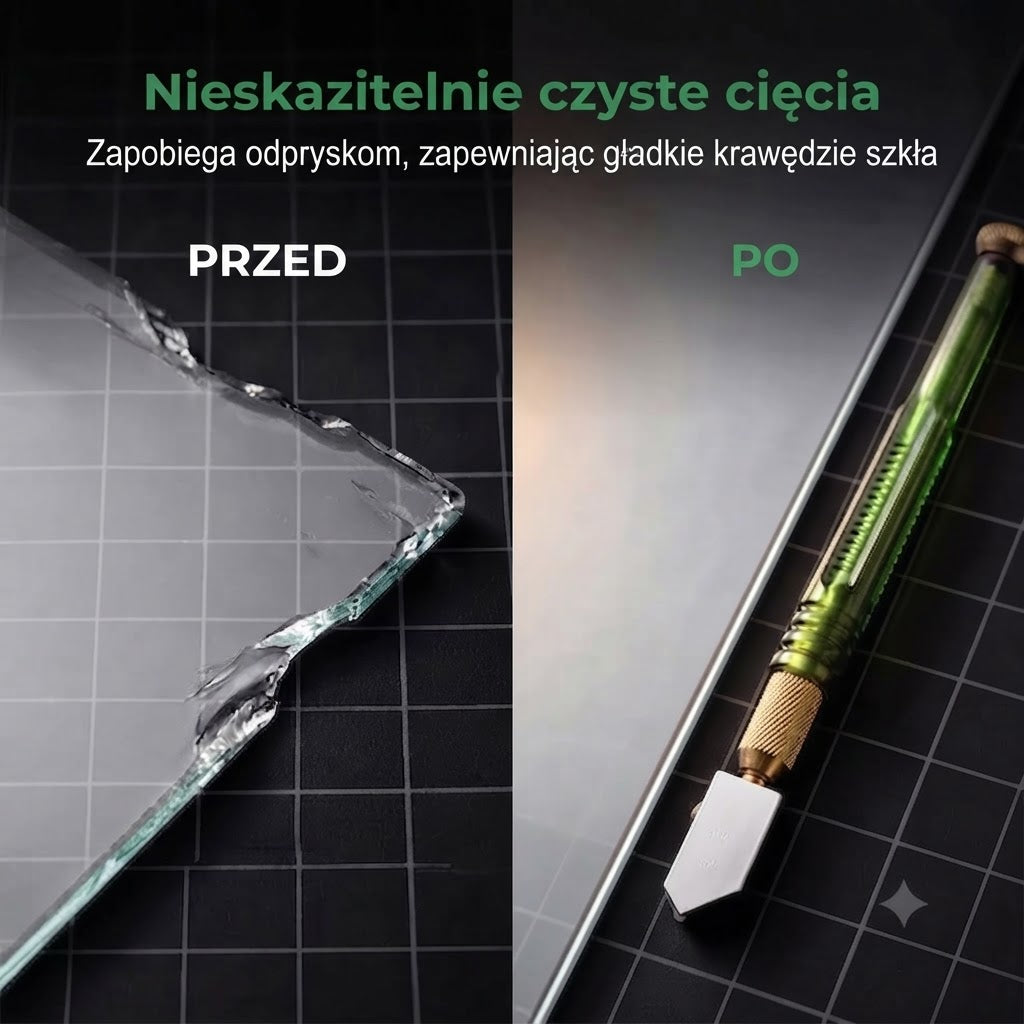 Profesjonalny diamentowy nóż do szkła – Kółko tnące az utwardzonego stopu