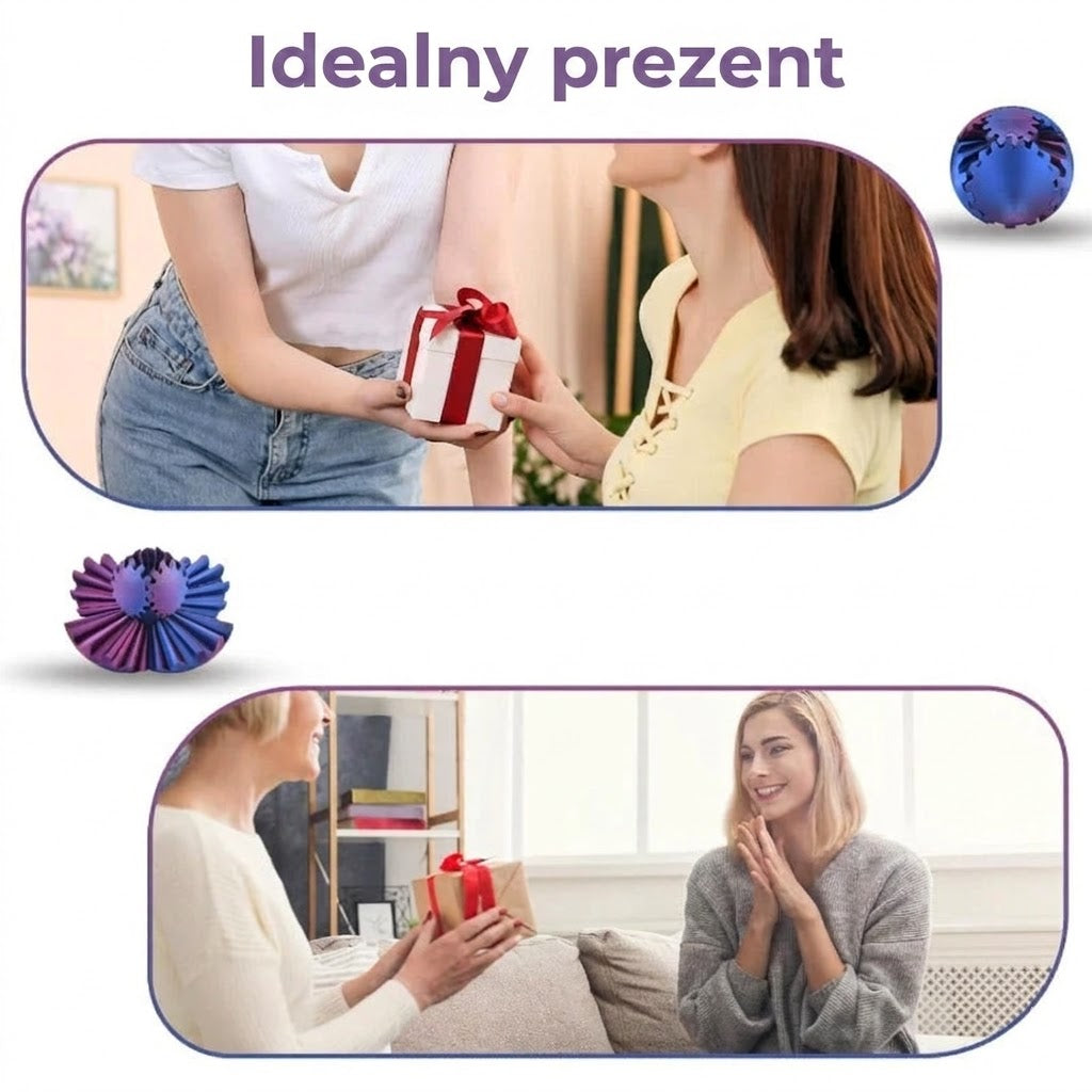 Piłka Fidget Spinner – redukuje stres i poprawia koncentrację