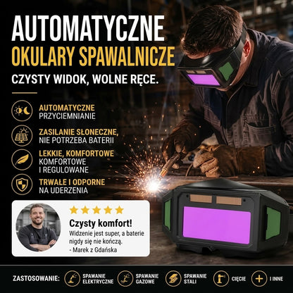 Spawalnicze okulary ochronne przeciwpożarowe – Nowość 2026