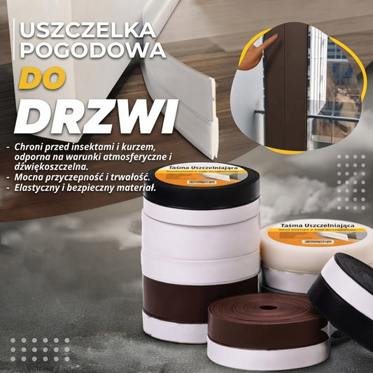 5-metrowa uszczelka do drzwi – Skuteczna ochrona przed kurzem, owadami i hałasem