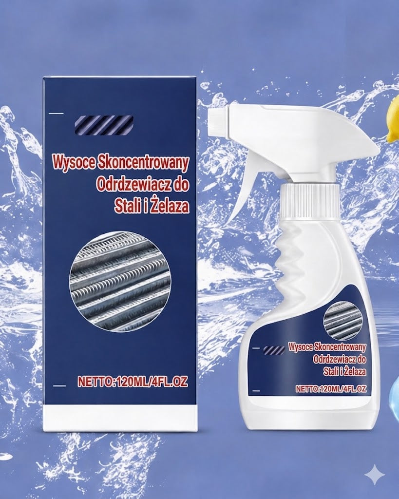 Silny spray do usuwania rdzy