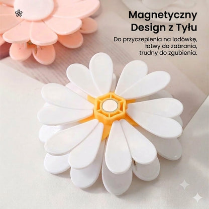 🌼 Klipsy zamykające w kształcie kwiatów – do przechowywania przekąsek i żywności (4 sztuki)