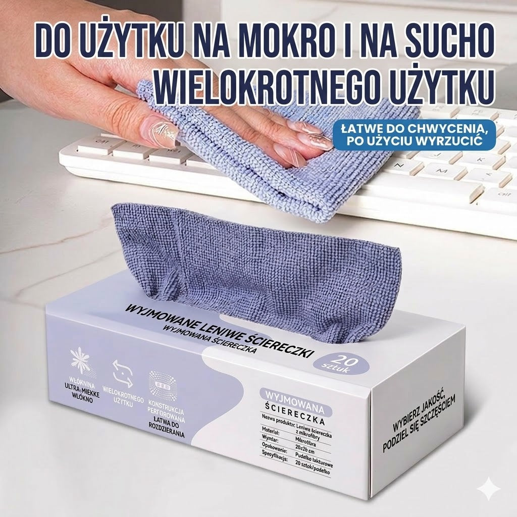 Wielorazowa ściereczka do czyszczenia
