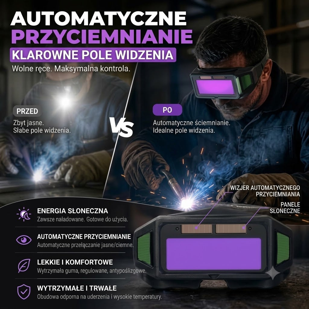 Spawalnicze okulary ochronne przeciwpożarowe – Nowość 2026
