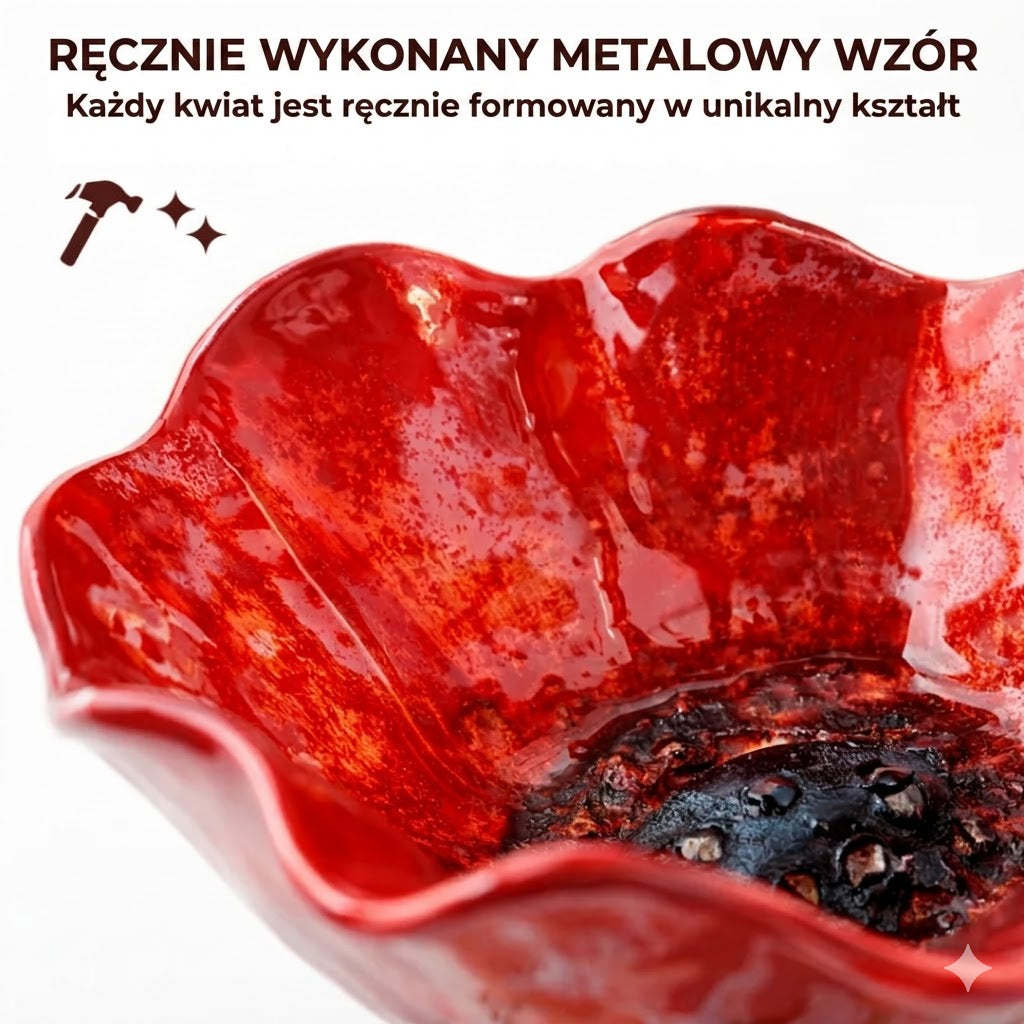 Ręcznie robione poidełko dla ptaków w kształcie nasiona – unikalna ozdoba ogrodowa i miska do picia