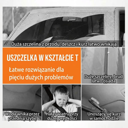 Dopasowana uszczelka gumowa do samochodów (do docięcia)