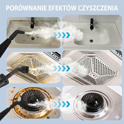 Myjka parowa – wydajna ręczna myjka parowa do dogłębnego czyszczenia.