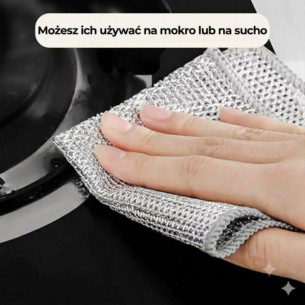 Druciane ściereczki do naczyń (10 sztuk)