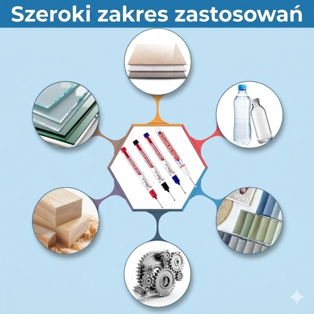 Marker do głębokich otworów z długą końcówką