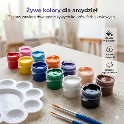 Zestaw gliny wysychającej na powietrzu