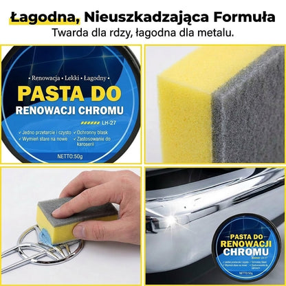 Pasta do renowacji chromu