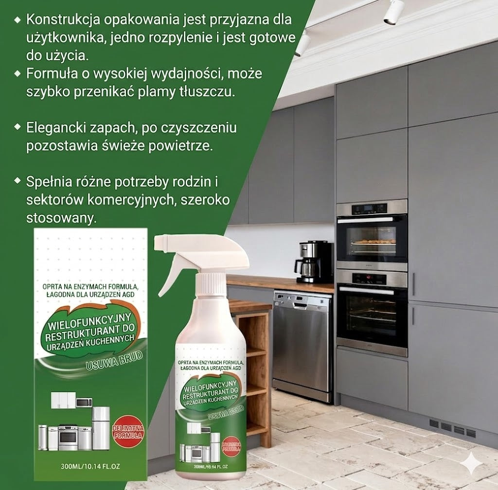 Uniwersalny enzymatyczny środek czyszczący w piance – silny odplamiacz