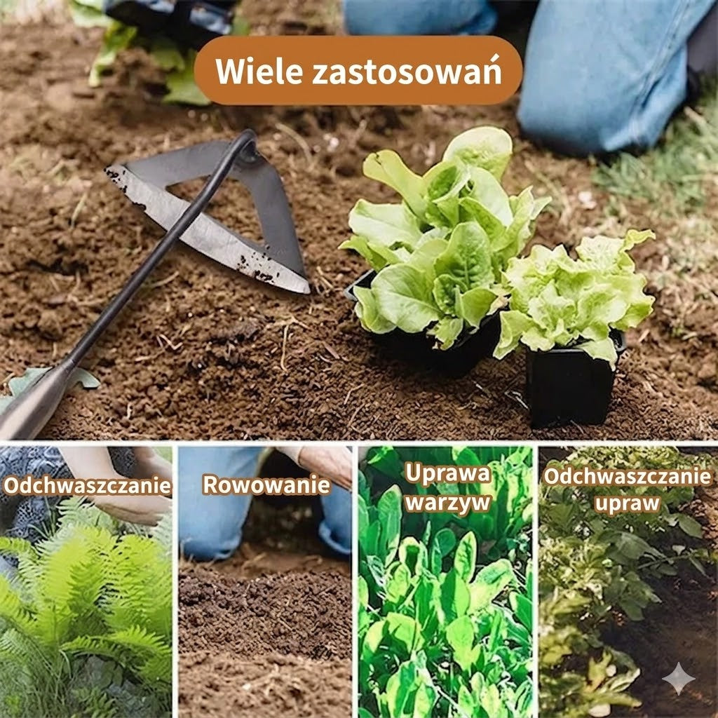 Ręczny wyrywacz do chwastów, idealny do ogrodu. Kup 1, drugi gratis!