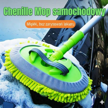 Teleskopowy mop do mycia samochodu