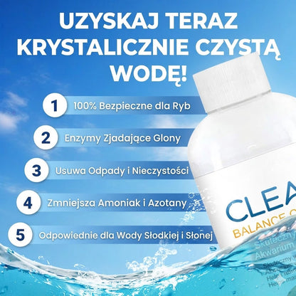 Silny klarownik wody do akwarium – 100 ml – Do mętnej wody