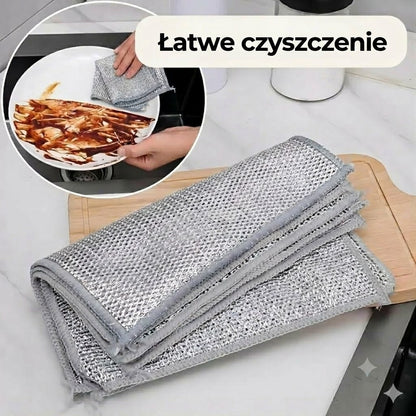 Druciane ściereczki do naczyń (10 sztuk)