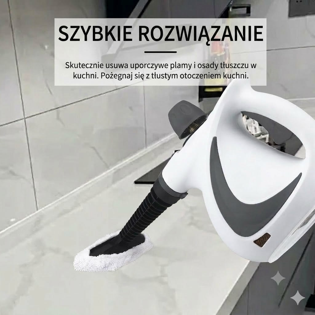 Myjka parowa – wydajna ręczna myjka parowa do dogłębnego czyszczenia.