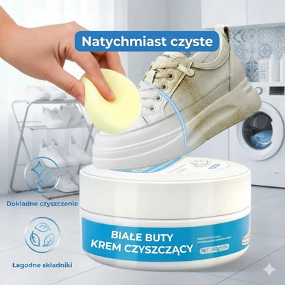 Krem do naprawy białych butów